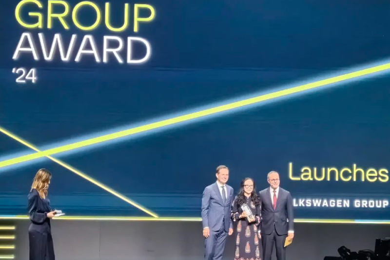 PA捕鱼股份荣获德国大众汽车集团最高荣誉奖项